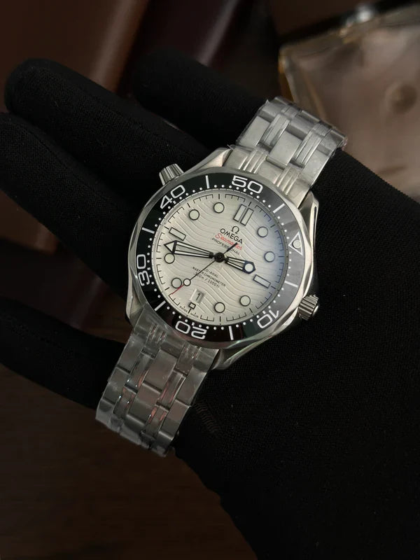 OMGA - Seamaster White - AAA Quality