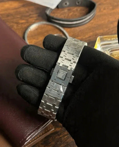 AP - Silver Black Textured - AAA Quality