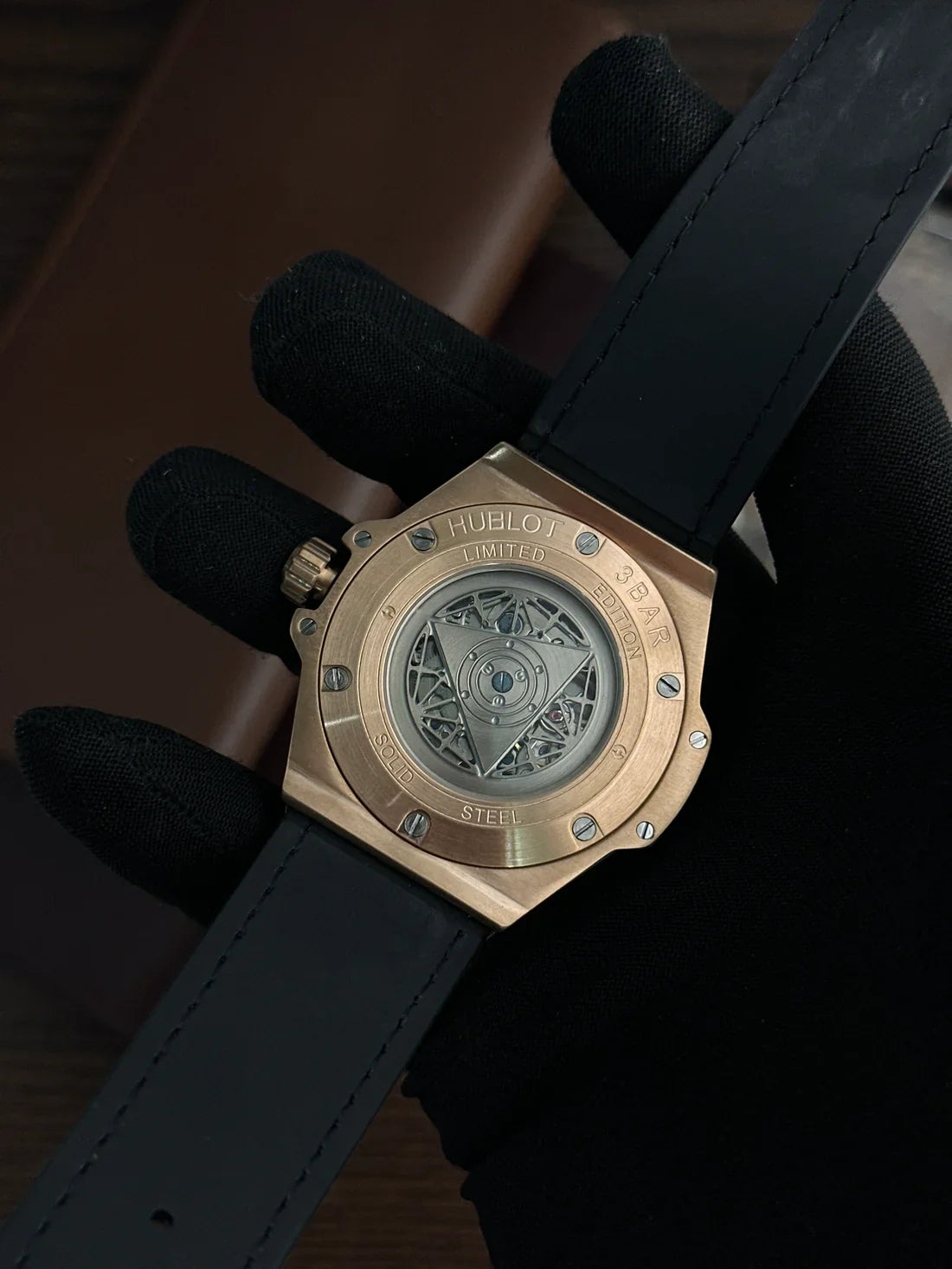 HBLT - Big Bang Rosegold Black Auto - AAA Quality