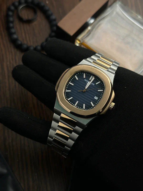 PP - Nautilus Silver Bronze Blue - AAA Quality