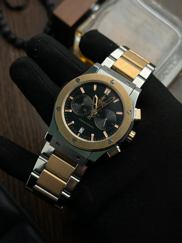 HBLT - Classic Fusion Black Gold 45mm - AAA Quality