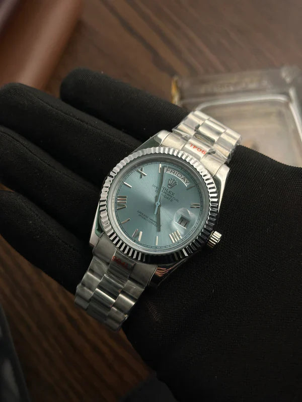 RLX - Datejust Silver Sky Blue Roman- AAA Quality