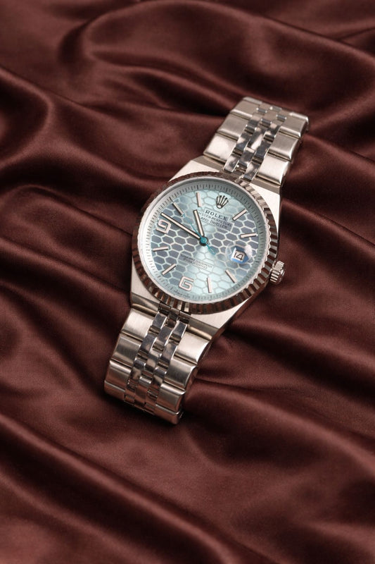 RLX - Land Dweller Silver Tiffany Blue - AAA Quality