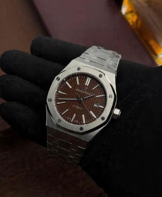 AP - Silver Brown Textured - AAA Quality