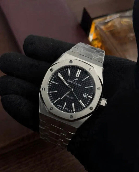 AP - Silver Black Textured - AAA Quality